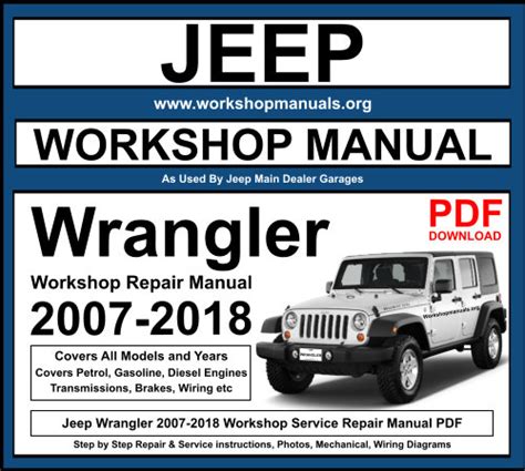 jeep yj repair manual PDF