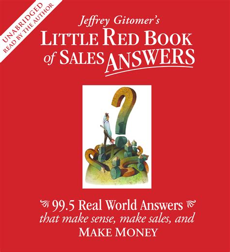 jeffrey gitomer little red sales answers PDF