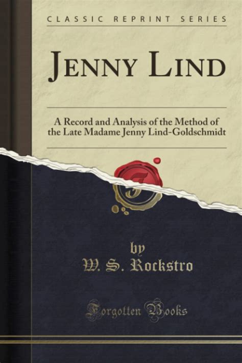 jenny lind analysis lind goldschmidt classic Reader