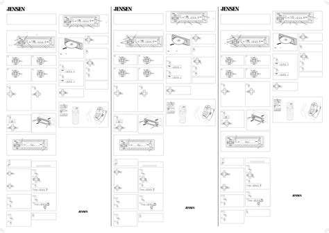 jensen cd3010x user guide PDF