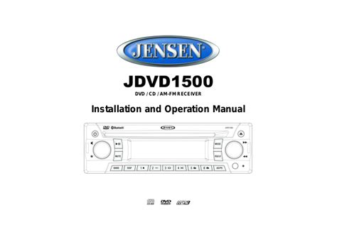 jensen je1507 je1507dc user guide Epub