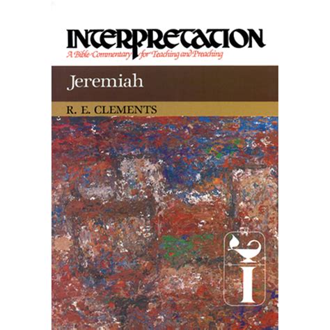 jeremiah interpretation a bible commentary for teaching and preaching PDF