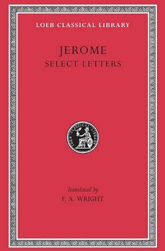 jerome select letters loeb classical library no 262 PDF