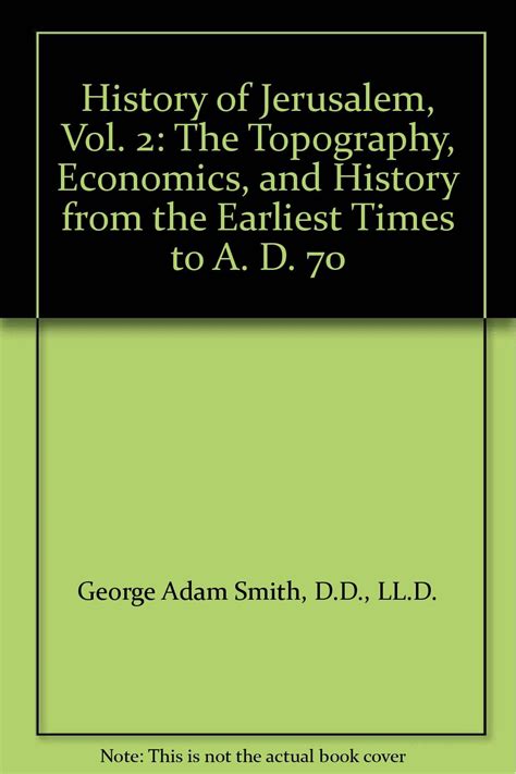 jerusalem vol topography economics earliest Doc