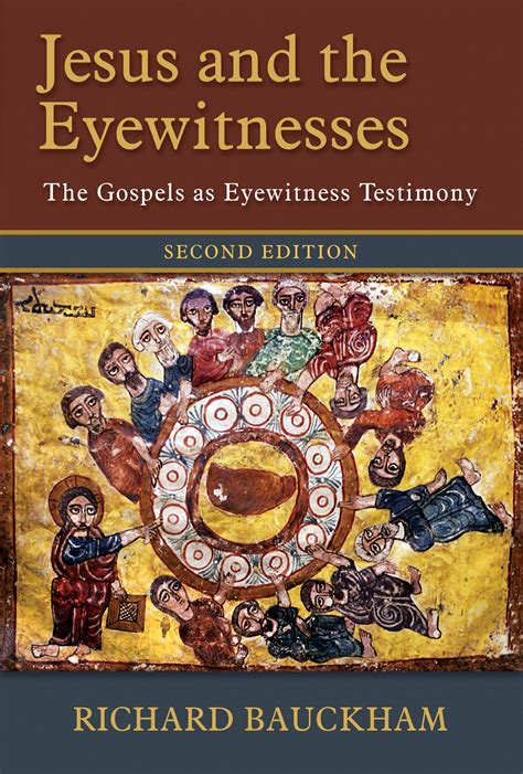 jesus and the eyewitnesses jesus and the eyewitnesses PDF