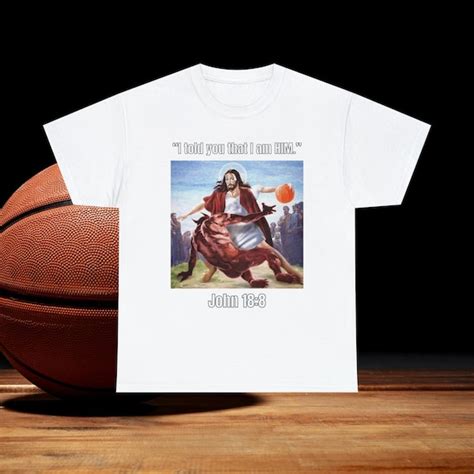 jesus basketball shirt