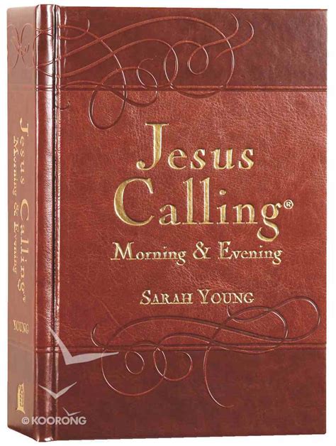 jesus calling morning and evening devotional PDF