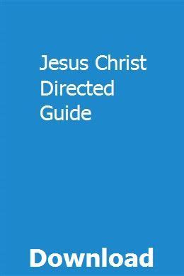 jesus christ directed guide Epub