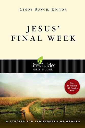 jesus final week lifeguide bible studies Kindle Editon
