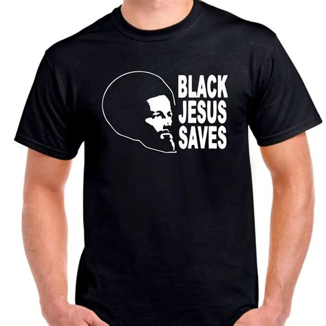 jesus is black t shirt