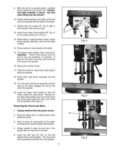 jet drill press jdp 17mf manual PDF