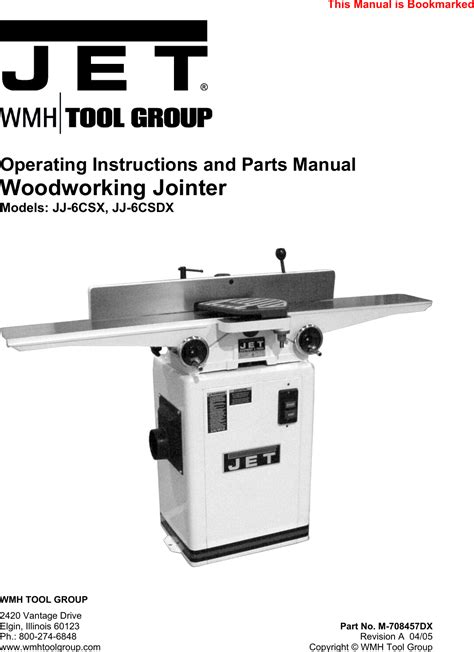 jet tools user manual Reader