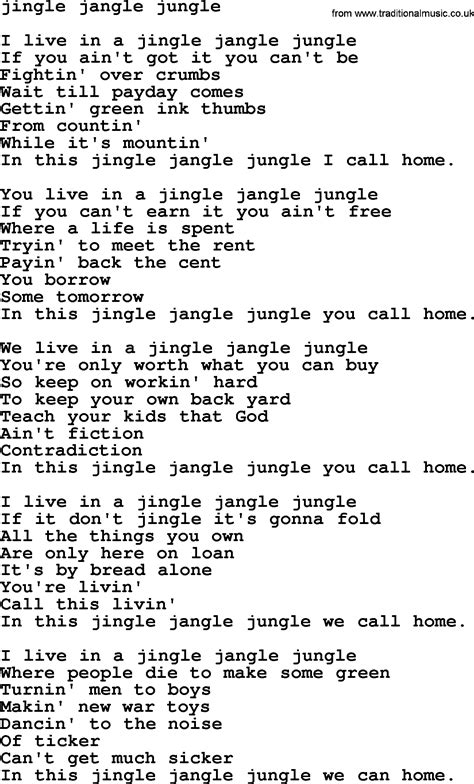 jingle jangle jingle lyrics