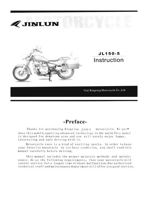 jinlun 125 manual pdf Kindle Editon