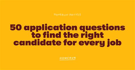 job app questions