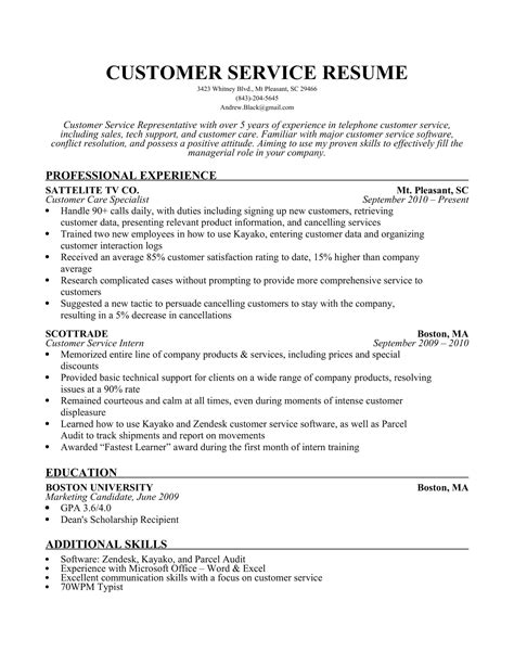 job description for customer service for resume pdf Epub