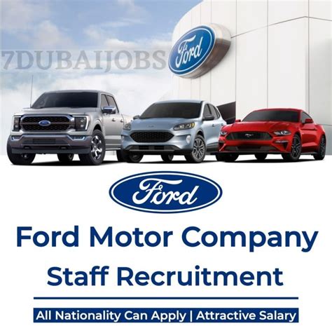 jobs at ford motor company