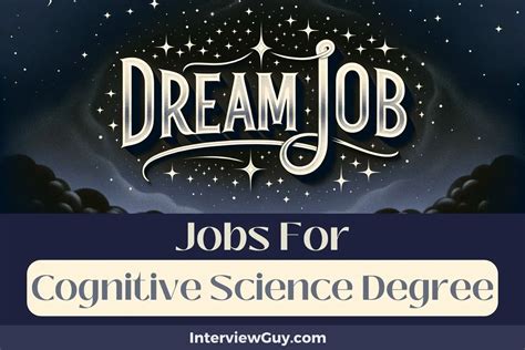 jobs for cognitive science