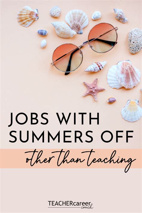 jobs that get the summer off