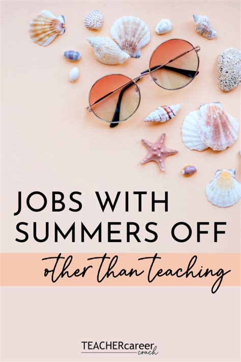 jobs that have summers off