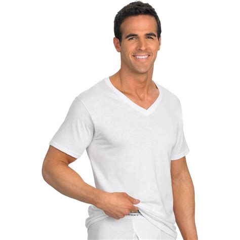 jockey v neck undershirts