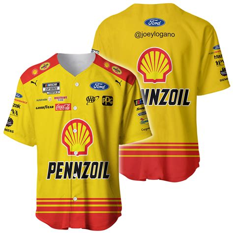 joey logano nascar shirt