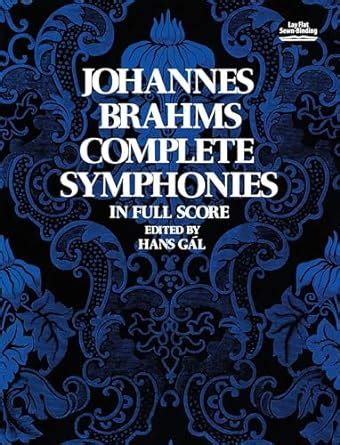 johannes brahms complete sympfonies in full score Epub