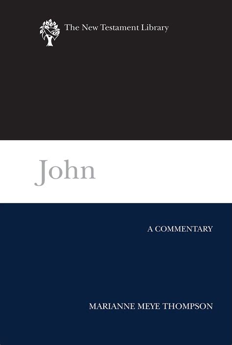 john a commentary new testament library PDF