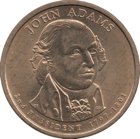 john adams 1797 to 1801 coin value