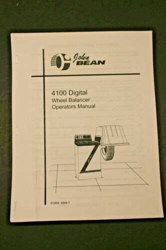 john bean 4100 user guide PDF