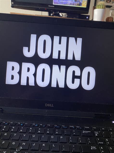 john bronco twitter