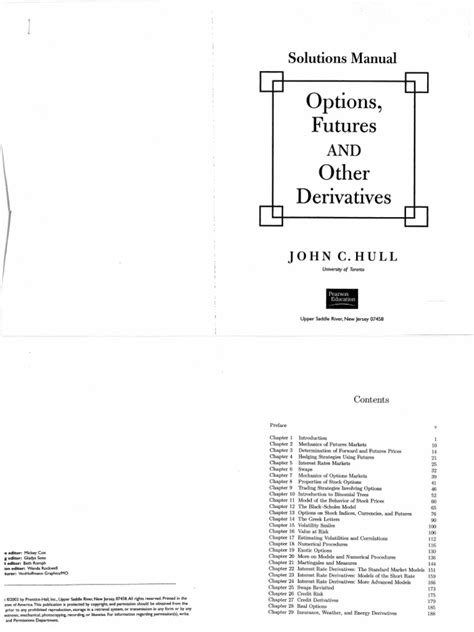 john c hull solutions manual 6th edition Kindle Editon