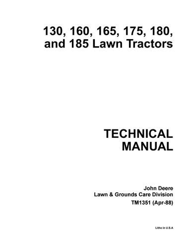 john deere 160 garden tractor manual Doc