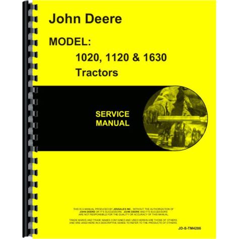 john deere 1630 manual Kindle Editon