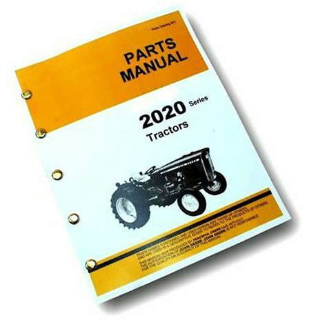 john deere 2020 parts manual pdf Epub