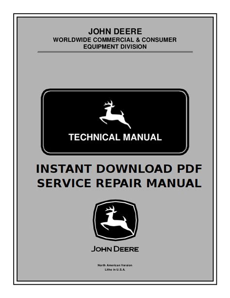 john deere 2850 technical manual PDF