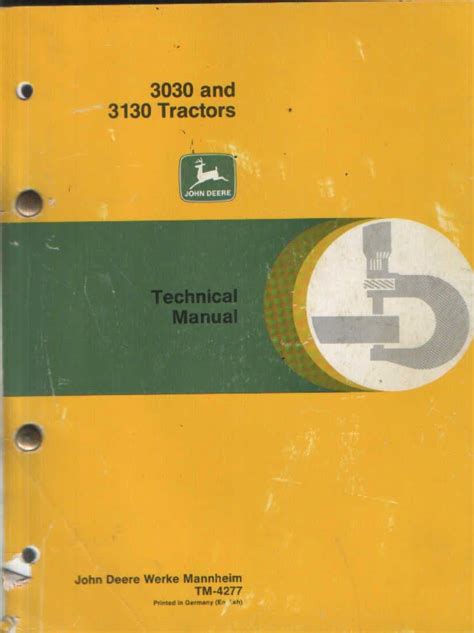 john deere 3130 workshop manual Doc