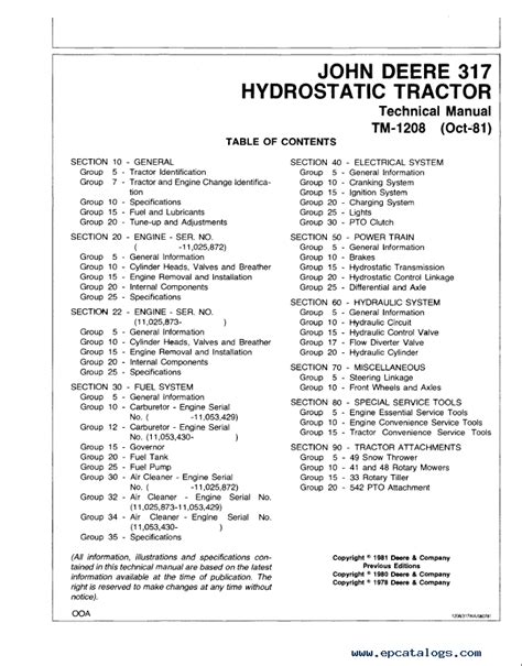 john deere 317 manual pdf Reader