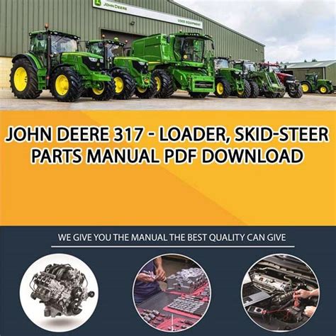 john deere 317 skid steer repair manual pdf Epub