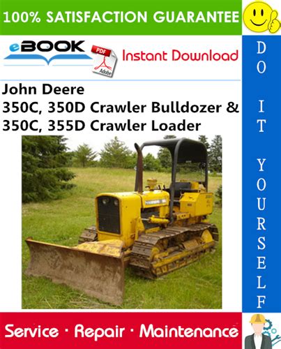 john deere 350c dozer service manual PDF