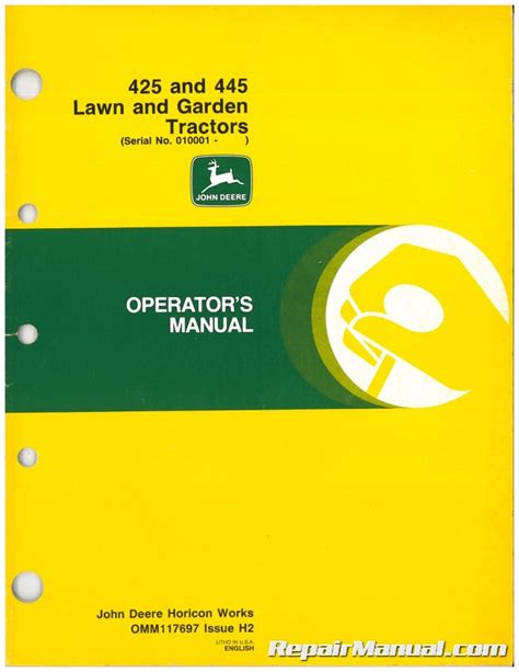 john deere 425 manual Epub