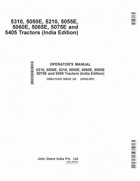john deere 5310 operator manual Epub