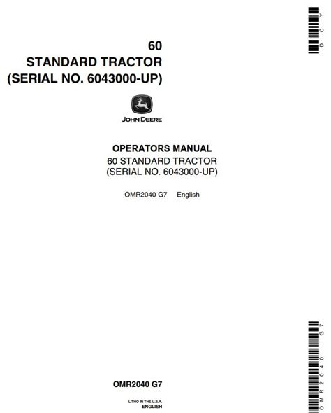 john deere 60 shop manual pdf Kindle Editon