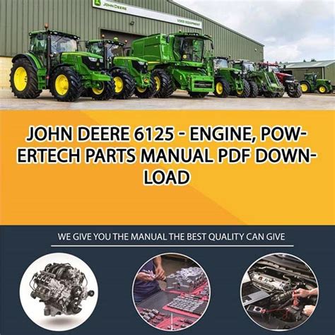 john deere 6125 engine service manual Reader