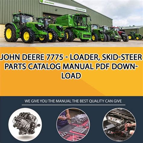 john deere 7775 skid steer service manual pdf Reader