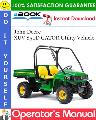 john deere 850d gator operator manual Doc