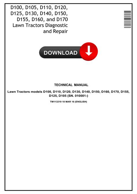 john deere d170 service manual Doc