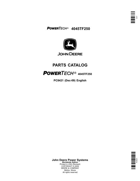john deere engine 4045tf250 manual Epub