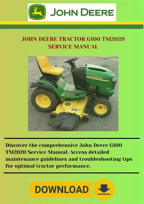 john deere g100 technical service manual pdf Doc