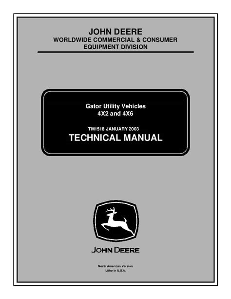 john deere gator service manual download Doc